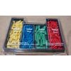 DRILL DRIVER BITS & PLASTIC ANCHOR ASSORTMENT KIT with CASE 300 PC NEW