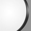 Frcolor 5x Magnifier with Suction Cup, 3.5 inches (8.8 cm), Compact, Magnifying Mirror, Portable, Makeup Mirror, Washroom, Bathroom, Makeup Mirror (Black)