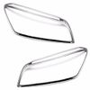 Sizver Chrome Headlight Cover for 2009-2012 Toyota Rav4