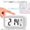 Alarm Clock, Table Clock, Stylish, Digital, Light, Easy to Read Simple, Thermometer, Multifunctional, Pink