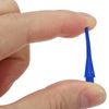 PATIKIL Plastic Dart Tips 2BA Thread, 30 Pack Soft Tip Dart Points Replacement Dart Accessories, Blue
