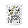 Avocado is Always A Good Idea Makeup Brush Pencil Pot