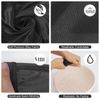 2PCS Silky Wave Caps for Men Waves, Good Compression Caps Over Durags for 360 540 720 Waves, Large Size Caps Suitable for Big Skull & Adults Braids, Ideal Gifts for Christmas (Black)