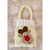 Knitting by Post Knitting Pattern Leaflet for a Reindeer Gift Bag from Christmas Soft Toy A5 Leaflet