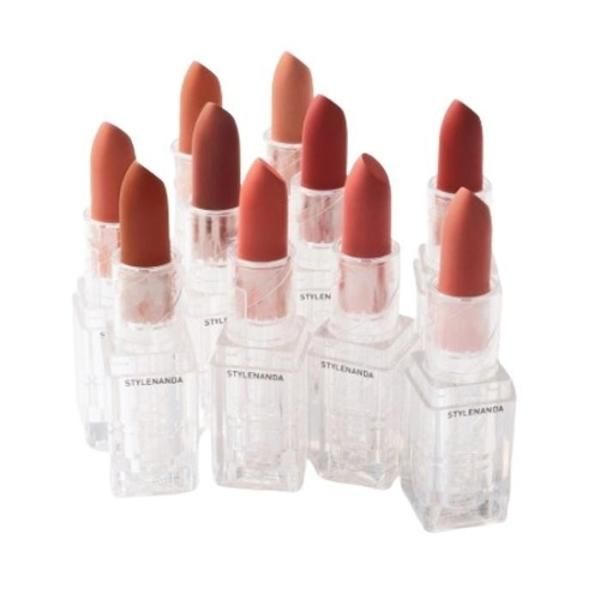 3CE Soft Matte Lipstick 3.5g [Warm VS Cool] HAZY ROSE color