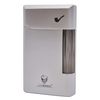 GERMANUS Pipe Lighter Solid Metal Silver