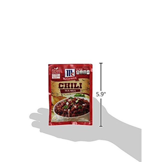 McCormick Tex-Mex Chili Seasoning Mix, 1.25 oz