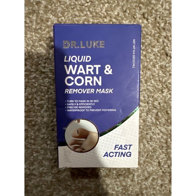 Dr. Luke Liquid Wart Remover & Corn Remover Mask (1-Box, .5oz)