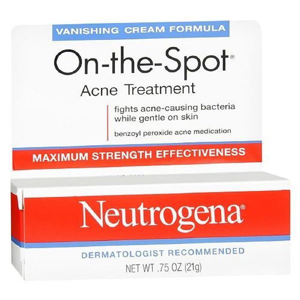 Neutrogena On-the-Spot Acne Treatment, Vanishing Formula 0.75 oz Pack of (2)