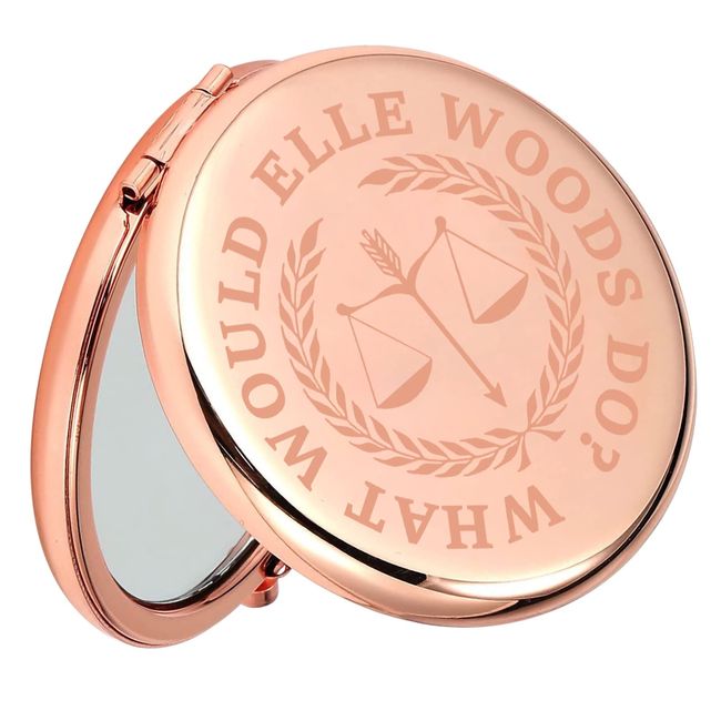 What Would Elle Woods Do Taschenspiegel Rechtsstudenten Geschenk Rechtsschule Abschluss Geschenk Anwalt Geschenk (Would Elle Woods EU)