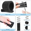 MyLifeUNIT Washing Machine Drain Hose (Black)