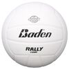 Baden Rally Composite Indoor Practice Volleyball | Official Size 5 | Durable Design for All Ages | White