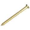 ForgePack Wood Screws - Solid Brass | 2 1/2" x 10 | Solid Brass | Pack 6