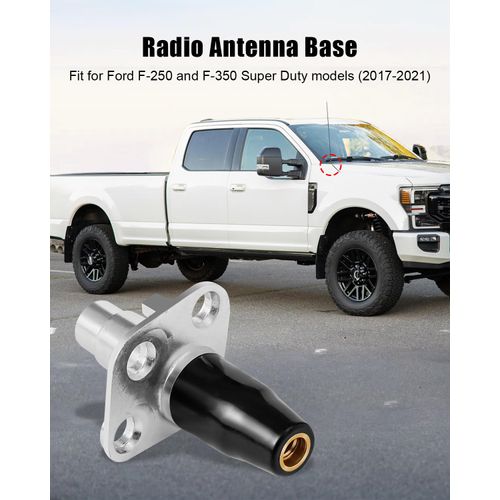 Radio Antenna Base Mount Bracket Compatible with Ford F-250 F-350 Super Duty 2017-2021 Replace HC3Z-18A984-A 926-535
