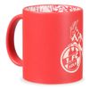 1. FC Köln Tasse Prägung rot