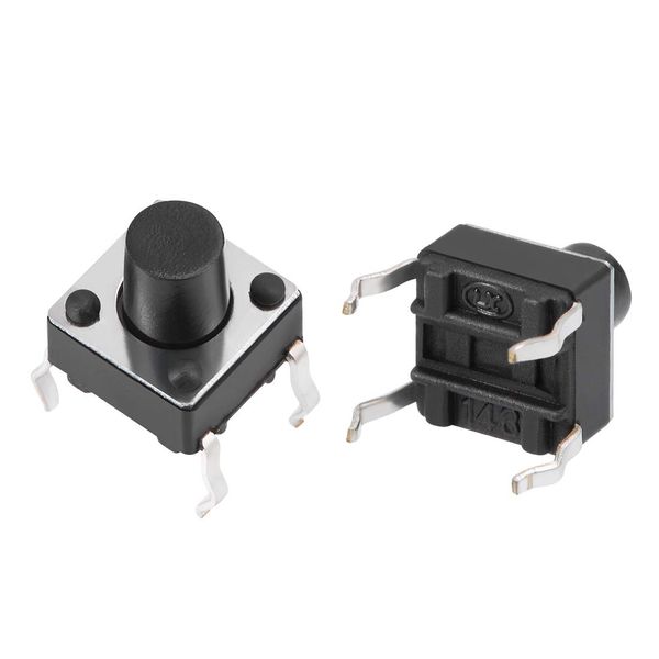 uxcell 6x6x7mm Panel Mini/Micro/Small PCB Momentary Tactile Tact Push Button Switch Dip 20PCS