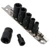 1/4in + 3/8in Drive Female Impact Impacted E Torx Star Sockets E6 – E16 7pc Set