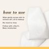 Face Wipes, Burt's Bees Facial Cleansing, Makeup Remover Towelettes with Rose Water, 3 in 1 Hydrating Micellar Cleanser, 30 Count