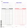 1000 Lathem 7000E 7500E E7 Compatible Time Clock Cards, 3.375" W x 7.3125" L