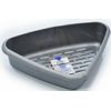 Amee houseware ltd 6 X Plastic TML SILVER Triangular Corner Sink Tidy Drainer Kitchen Storage Caddy Basket