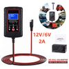 6V 12V Automatic Battery Charger Maintainer Motorcycle Car ATV Trickle Float
