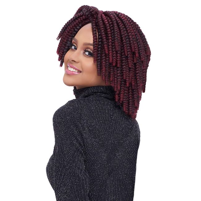 Harlem125 Synthetic Hair Braids Kima KimaKalon 10" [Medium] (5-PACK MEDIUM, 1B)