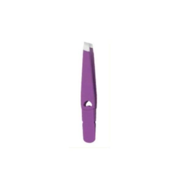 [RGM2N704]Eyebrow Tweezers Purple B 1p Cleaning Products Eye Care Tweezers