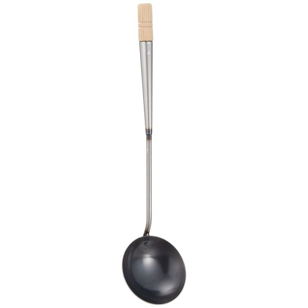 Endoshoji Commercial Wok Ladle, Iron, Made in Japan