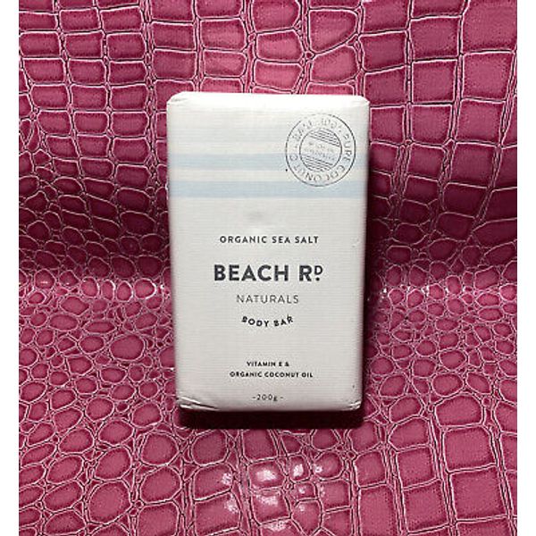 Beach Rd ORGANIC Sea Salt BODY BAR Vitamin & Coconut oil 200 g.