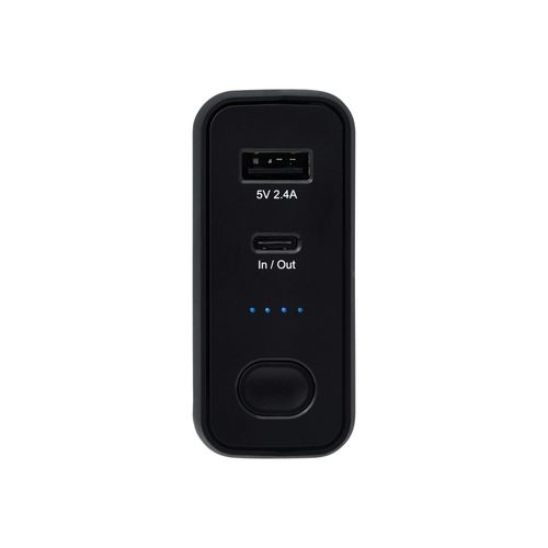 Tripp Lite Portable USB Mobile Power Bank Battery Wall Charger Combo 5K mAh (UPBW-05K0-1A1C)