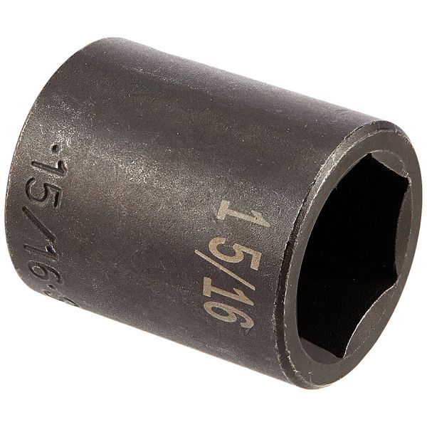 SK Tools USA 1/2" Drive, 15/16", 6 Point, Standard Impact Socket | 34030