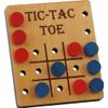 Deluxe Cherry Tic-Tac-Toe Game - Made in USA