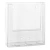 taymar Brochure Holder, Wall Brochure Holder, DIN A4, Transparent