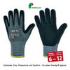 Opti Flex® Optimate Fine Knit Nylon Nitrile Foam Gloves, Grey, Size 11, Pack of 12