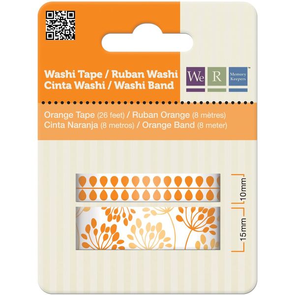 We R Memory Keepers Washi Tape, Orange