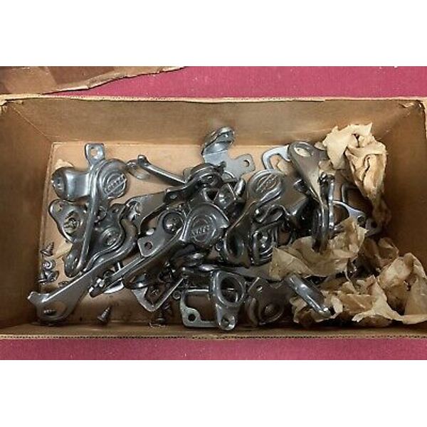 Vintage Lupton Stainless Steel Latches / Locks