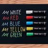 Sharpie Chalk Markers | Wet Erase Chalk Pens | Assorted Colours | 5 Count