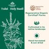 Tulsi Holy Basil Herbal Supplement 90 Count Stress Relief Immune Support