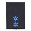 Service Badge 2 Stars Blue