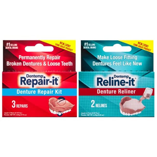 Dentemp Repair-It Advanced Formula Denture Repair Kit