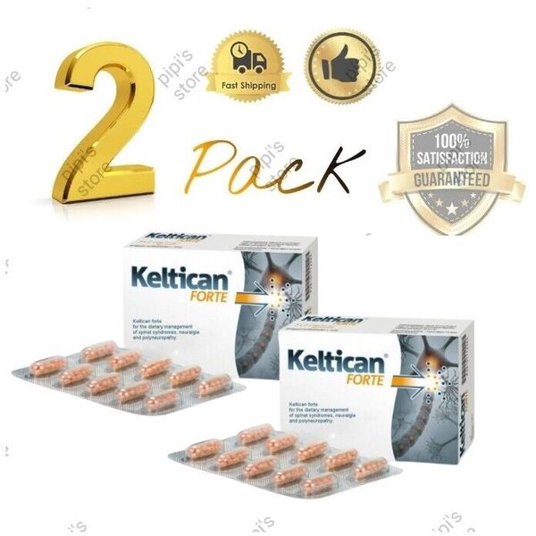 2 Pack Keltican Forte x 20 capsules  Supplement