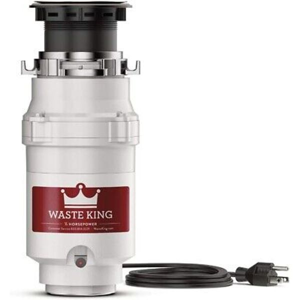 Waste King L-1001 Garbage Disposal with Power Cord