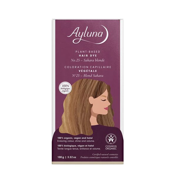 Ayluna Plant Hair Colour, 25 Sahara Blonde