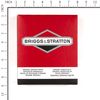 Briggs & Stratton Genuine Air Cleaner Cover 594106