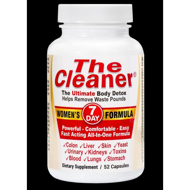 The Cleaner - 7-Day Men's Formula - Ultimate Body Detox (52