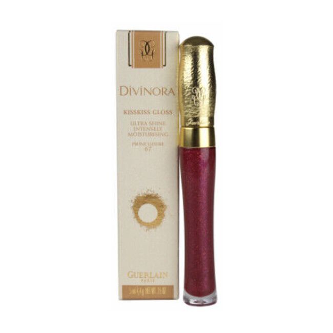 Guerlain Divinora KissKiss Lip Gloss Ultra Shine Moisturizing Prune Luxure 67