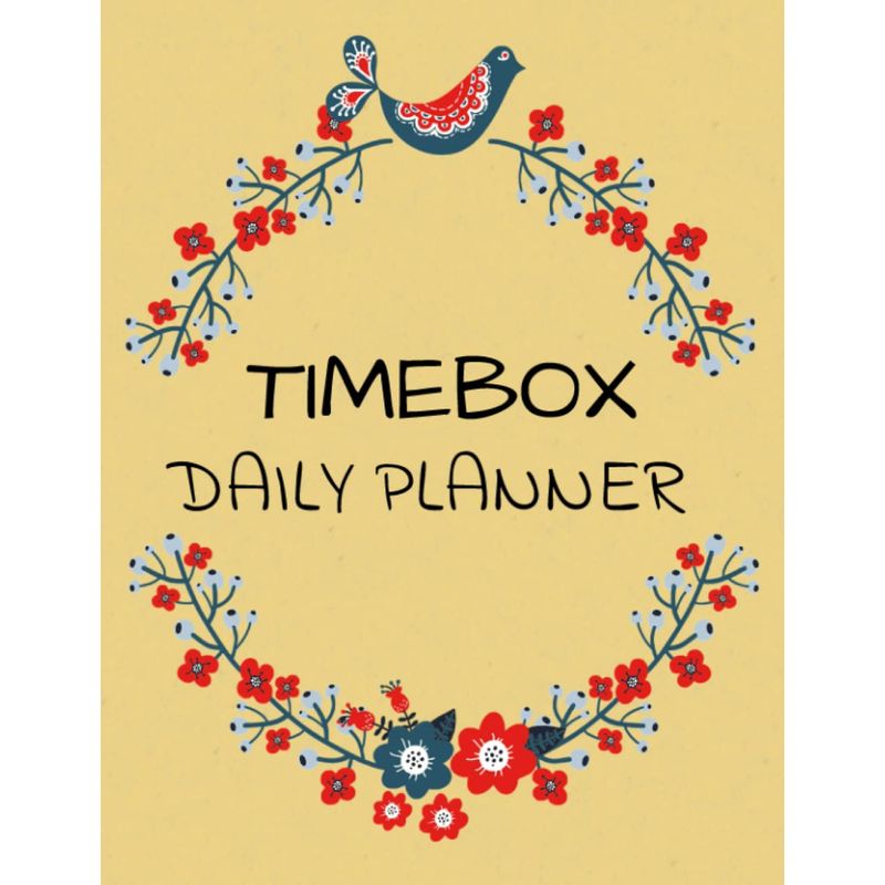 Timebox Daily Planner: Cute Daily Task Organizer for Women to Schedule ...