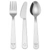 3-piece cutlery set, stainless steel (5)