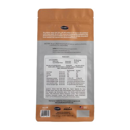 Equerry's Sand Master Horse Supplement - Supports Sand Removal & Overall Digestive Health for Horses | Fecal Clearance for Horses | Psyllium | Appetite Stimulation - 1.8 lbs