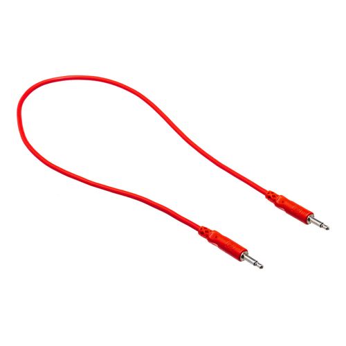 Hosa CMM-830 3.5 mm TS to 3.5 mm TS Unbalanced Patch Cables, 1 Foot